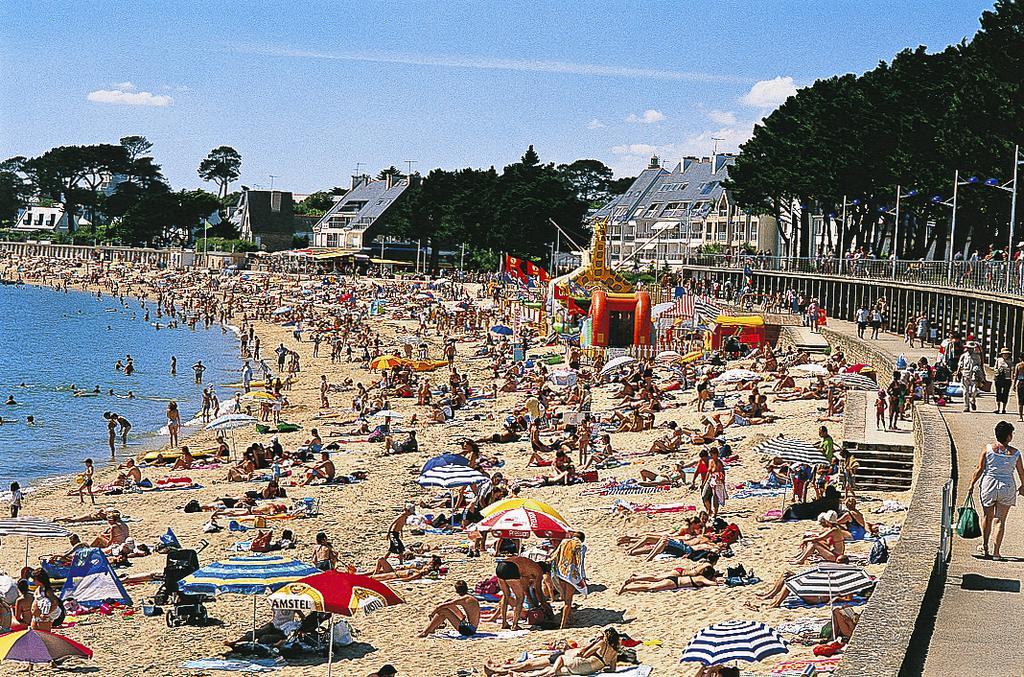 Hôtel Camping du Poulquer à Bénodet Extérieur photo